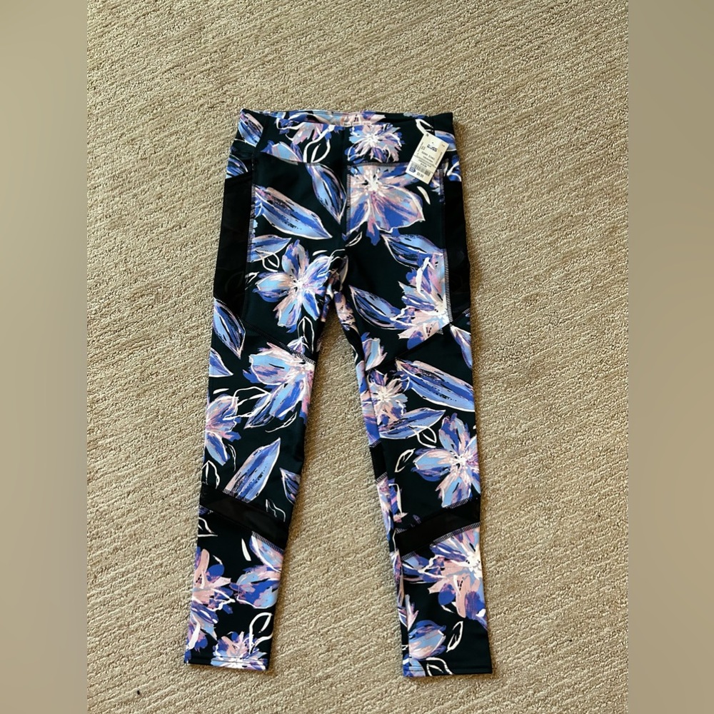 Floral leggings